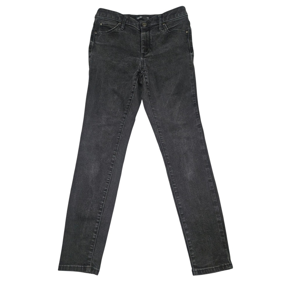 Simply Vera Vera Wang Skinny Denim Jeans Faded Black Sz 8